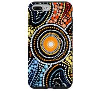 Design Authentique de Style aborigène Dot Art Coque pour iPhone 7 Plus/8 Plus