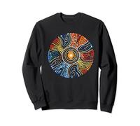 Design authentique de style aborigène Dot Art Sweatshirt