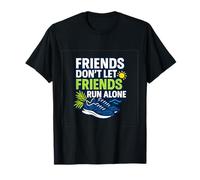 Design Beach Run Friends Don't Let Friends Run Alone T-Shirt