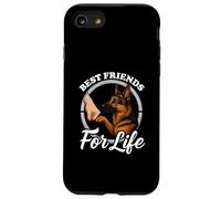 Design « Best Friends » pour Les Amoureux du Berger Allemand Coque pour iPhone SE (2020) / 7/8