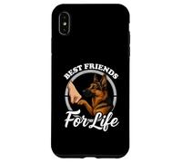 Design « Best Friends » pour Les Amoureux du Berger Allemand Coque pour iPhone XS Max