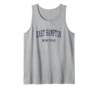 Design bleu marine vintage d'East Hampton New York, New York, New York Débardeur