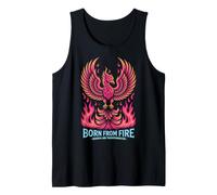 Design « Born from Fire Phoenix Rebirth » Débardeur