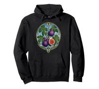 Design botanique de figuier Art Nouveau Sweat à Capuche