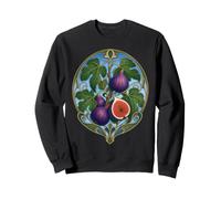 Design botanique de figuier Art Nouveau Sweatshirt