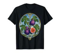Design botanique de figuier Art Nouveau T-Shirt