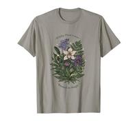 Design botaniste Mystique pour Amoureux des Plantes sorcières, enraciné dans la Magie. T-Shirt