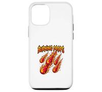 Design Burning Drops - Éclaboussure d'énergie Ardente Coque pour iPhone 12/12 Pro