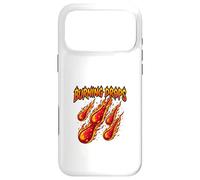 Design Burning Drops - Éclaboussure d'énergie Ardente Coque pour iPhone 17 Pro Max