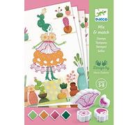 DESIGN BY Flower Girls Collection de tampons Multicolore (38741)