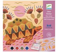 Djeco – Tampons Motifs et Pelage Collection, Multicolore (38966)