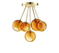 Design By Us - Ballroom Molecule Suspension Laiton/Ambre Design by Us