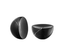 Design By Us Get A Grip #1 Lot de Deux Poignées en Marbre Noir