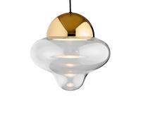 Design By Us Nutty XL Pendelleuchte, Clear/Gold