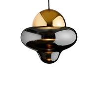 Design By Us Nutty XL Pendelleuchte, Smoke/Gold