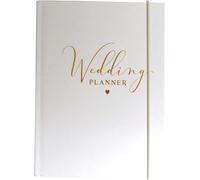 Design By Violet DBV-81-WPLAN Agenda de mariage 2019, blanc, 14,7 x 21,1 cm