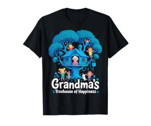 Design cabane dans l'arbre du Bonheur de Grand-mère T-Shirt