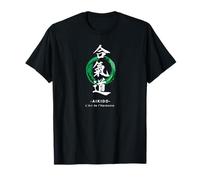 Design Calligraphie pour Arts Martiaux Aïkido Japon T-Shirt