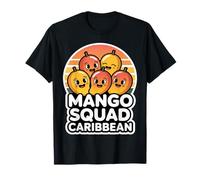 Design Caribbean Mango Squad pour Les Amateurs de Fruits des Caraïbes T-Shirt