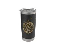 Design céleste pour les fans d'astronomie, étoile astrologique Gobelet isotherme en acier inoxydable double paroi