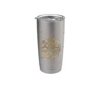Design céleste pour les fans d'astronomie, étoile astrologique Gobelet isotherme en acier inoxydable double paroi