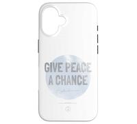 Design Cercle « Give Peace A Chance » Coque pour iPhone 16