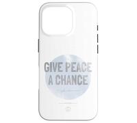 Design Cercle « Give Peace A Chance » Coque pour iPhone 16 Pro