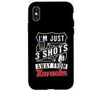 Design chantant karaoké pour fête karaoké Coque pour iPhone X/XS
