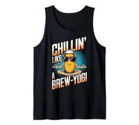 Design Chillin' Like a Brew-Yogi Débardeur