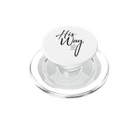 Design chrétien inspiré de His Way is Better Than Mine Faith PopSockets PopGrip pour MagSafe