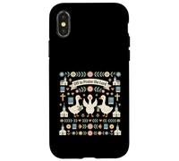 Design chrétien « Off to Praise The Lord Geese » Coque pour iPhone X/XS