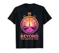 Design chronomètre Sunrise - Au-delà des limites du Temps T-Shirt