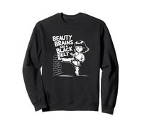 Design Citation Karate Fille Forte Sweatshirt