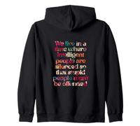 Design Citation silencieuse des Gens intelligents Sweat à Capuche