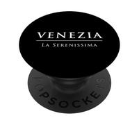 Design Classique élégant Venise Italie PopSockets PopGrip Adhésif