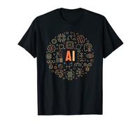 Design coloré AI Artificial Intelligence T-Shirt
