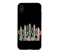 Design Coloré de Cactus avec Imprimé Vache Coque pour iPhone XS Max