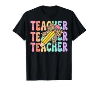 Design Coloré de Crayon pour la Rentrée Scolaire T-Shirt Graphique avec Valeur