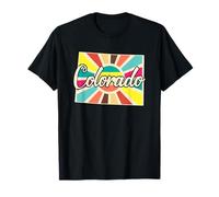 Design Coloré du Colorado pour Les Amateurs de Nature T-Shirt