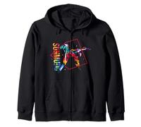 Design coloré Sunmudo - Art martial zen coréen avec énergie Sweat à Capuche