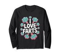 Design comique I Love Farts Manche Longue