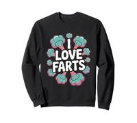 Design comique I Love Farts Sweatshirt