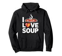 Design Confortable et réconfortant « I Love Soup » Sweat à Capuche