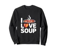 Design Confortable et réconfortant « I Love Soup » Sweatshirt