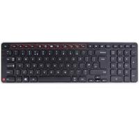 Design Contour Balance Tastatur wireless US-La Bluetooth, USB Clavier anglais US, QWERTY noir