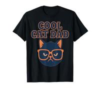 Design Cool Cat Dad V2 T-Shirt
