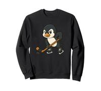Design cool de joueur de hockey sur glace pingouin Sweatshirt