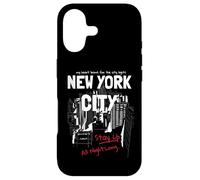 Design Cool New York City NYC Stay Up All Night Long USA Coque pour iPhone 17