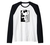 Design Cool trop Cool de Snoopy Joe Manche Raglan