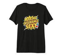 Design Courtier en Assurances - Style et Confiance T-Shirt Haut de Gamme